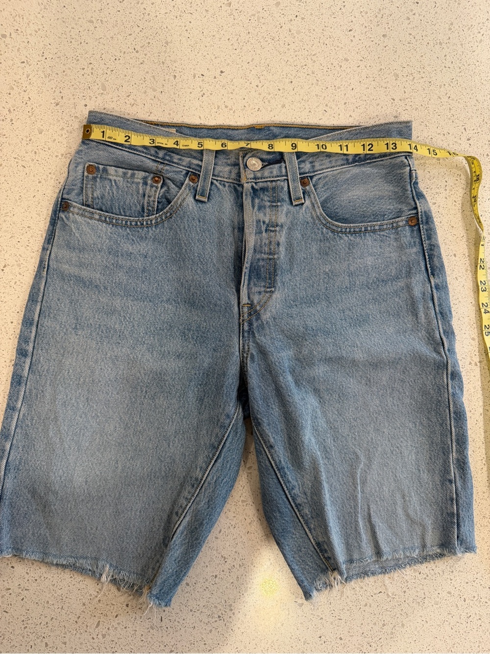 Levi’s 501 Light Blue Bermuda Shorts